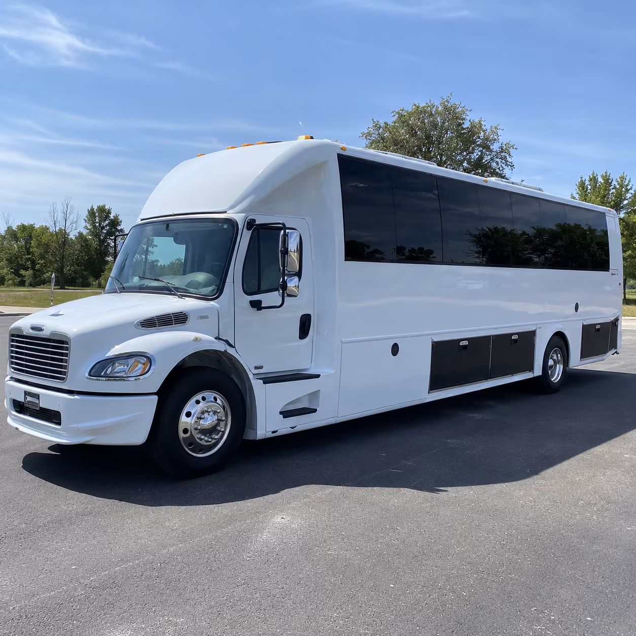logan 40 passenger party bus