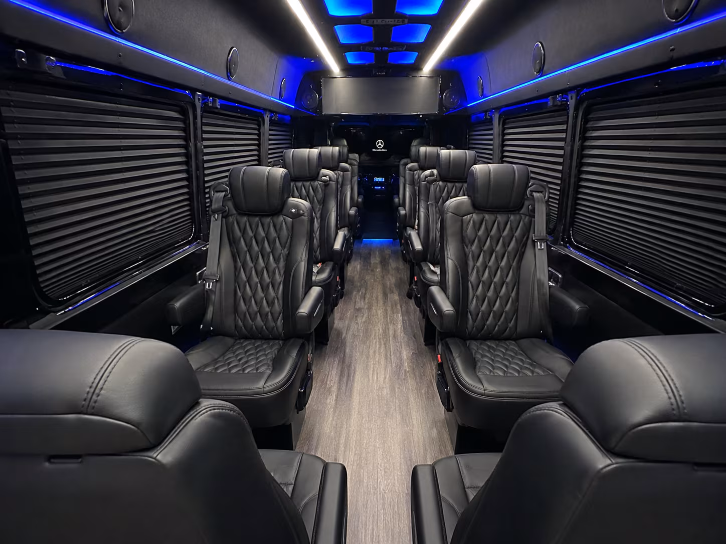 provo prom transportation onboard seating